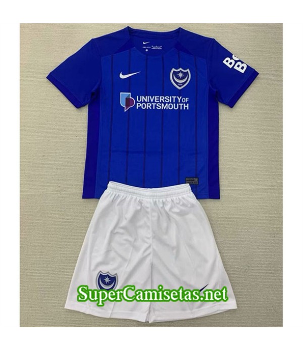 Tailandia Primera Equipacion Camiseta Portsmouth N...