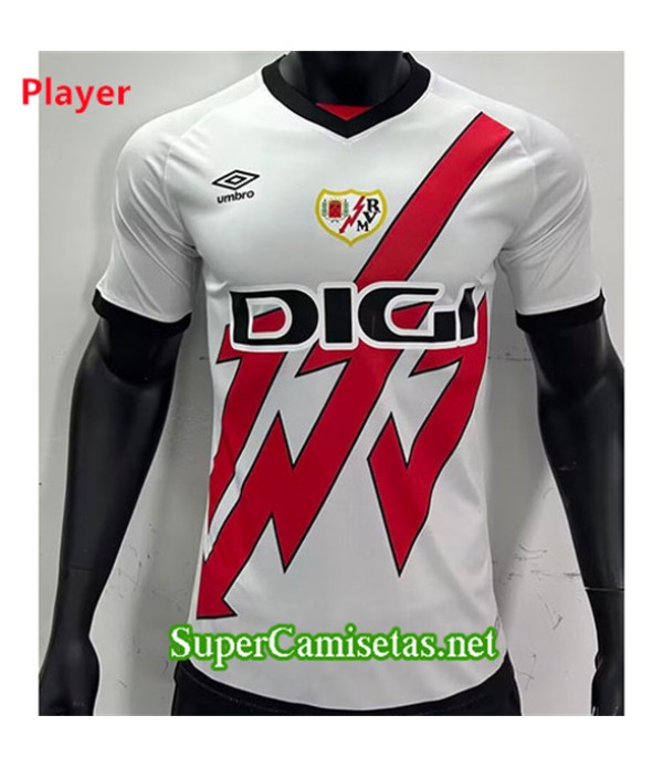 Tailandia Primera Equipacion Camiseta Rayo Vallecano Player 2024 2025