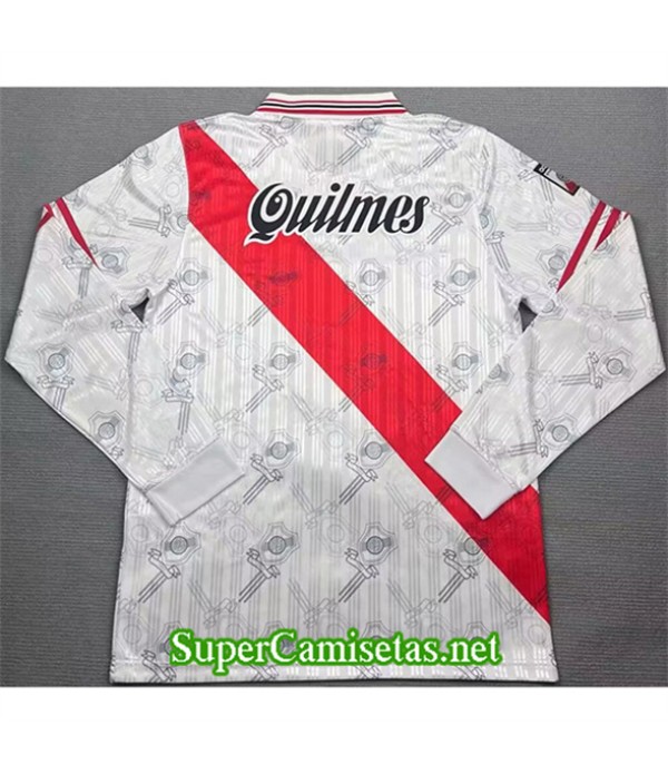 Tailandia Primera Equipacion Camiseta River Manga Larga 1996 97