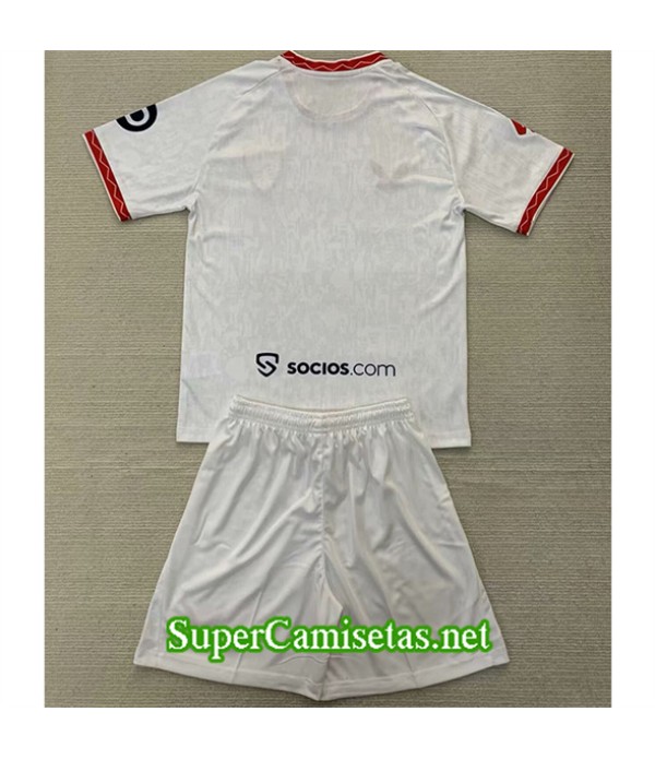 Tailandia Primera Equipacion Camiseta Sevilla Niño 2024 2025