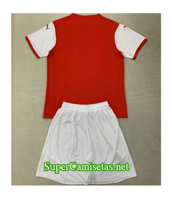 Tailandia Primera Equipacion Camiseta Stade Reims Niño 2024 2025