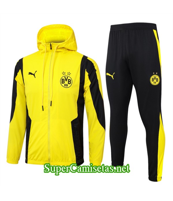 Tailandia Rompevientos Dortmund Amarillo 2024 2025