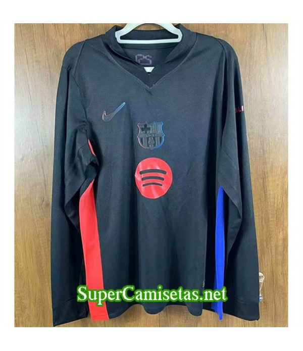 Tailandia Segunda Equipacion Camiseta Barcelona Manga Larga 2024 2025