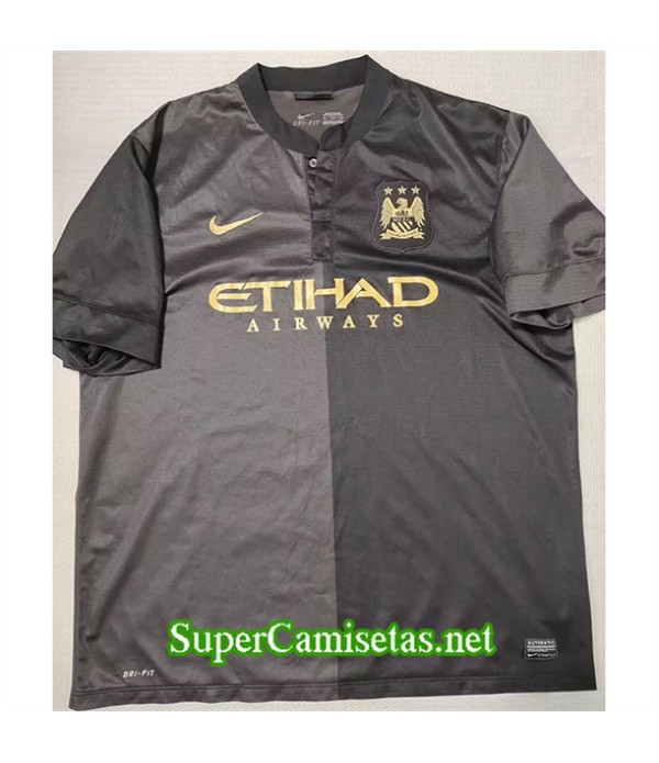 Tailandia Segunda Equipacion Camiseta Manchester City 2013 14