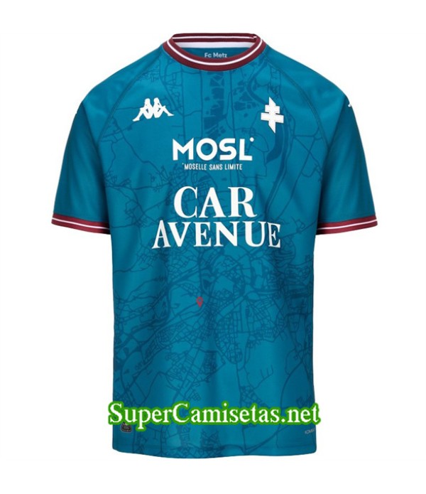 Tailandia Segunda Equipacion Camiseta Metz 2024 20...