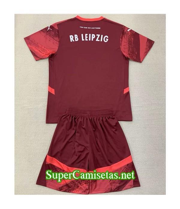 Tailandia Segunda Equipacion Camiseta Rb Leipzig Niño 2024 2025