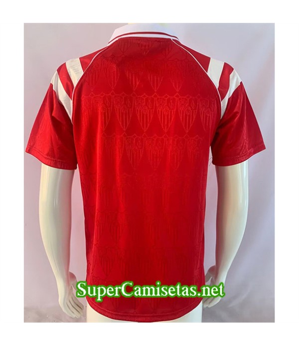 Tailandia Segunda Equipacion Camiseta Sevilla Rojo 1992 93