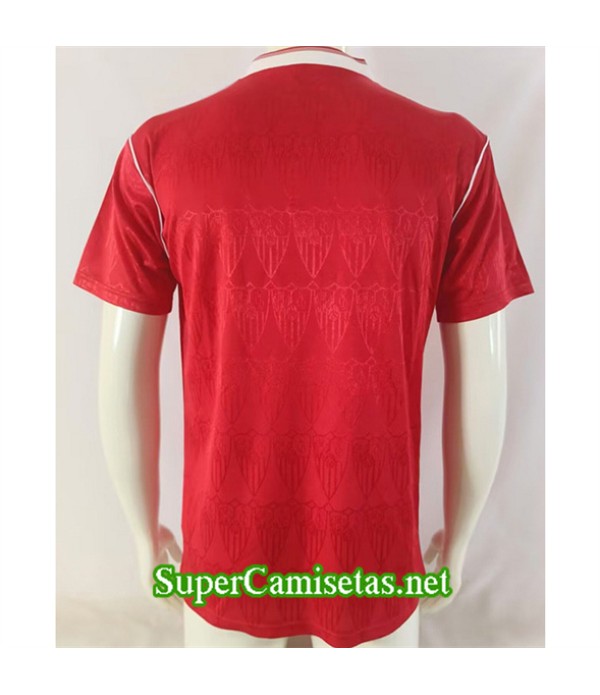 Tailandia Segunda Equipacion Camiseta Sevilla Red 1991 92