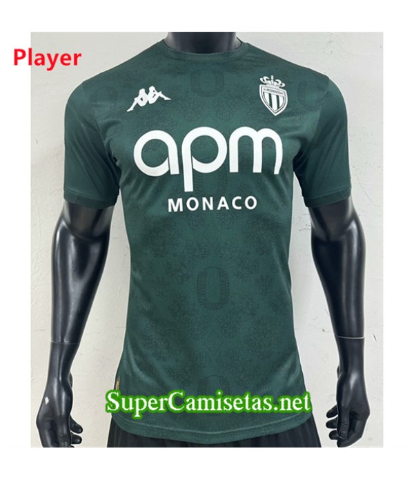 Tailandia Tercera Equipacion Camiseta As Monaco Pl...