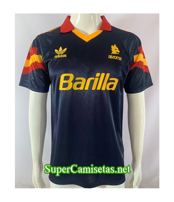 Tailandia Tercera Equipacion Camiseta As Roma 1991 92