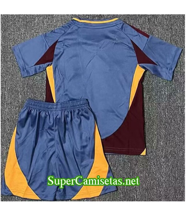 Tailandia Tercera Equipacion Camiseta As Roma Niño 2024 2025