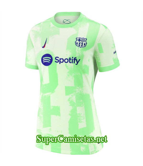 Tailandia Tercera Equipacion Camiseta Barcelona Mu...