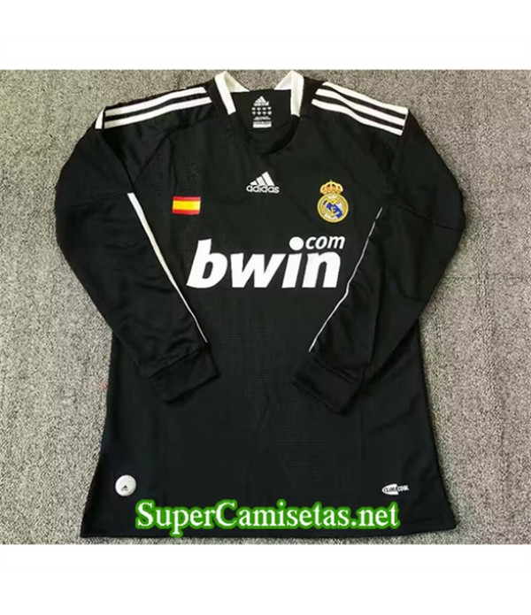 Tailandia Tercera Equipacion Camiseta Real Madrid Manga Larga 2008 09