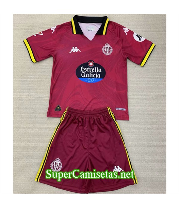 Tailandia Tercera Equipacion Camiseta Real Valladolid Niño 2024 2025