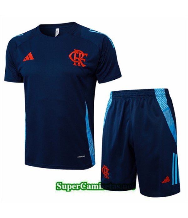 Tailandia Camiseta Kit De Entrenamiento Flamengo Azul Real 2024 2025
