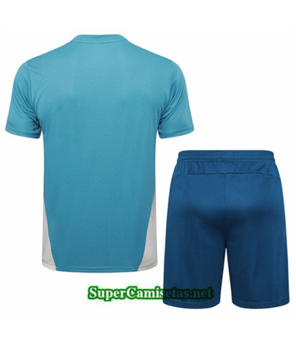 Tailandia Camiseta Kit De Entrenamiento Marsella Azul 2024 2025