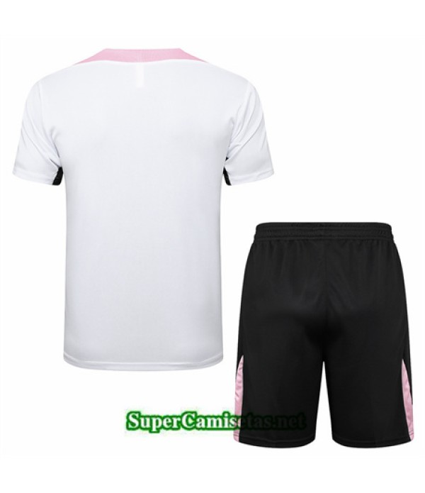 Tailandia Camiseta Kit De Entrenamiento Paris Saint Germain Blanco 2024 2025