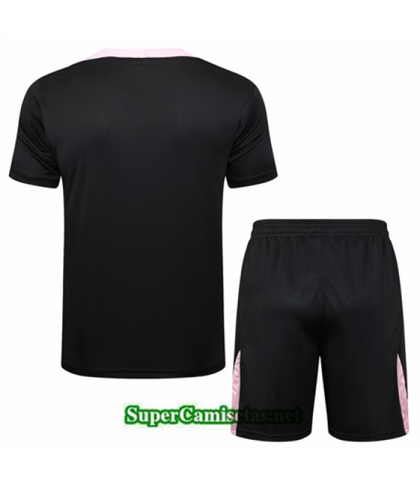 Tailandia Camiseta Kit De Entrenamiento Paris Saint Germain Negro 2024 2025