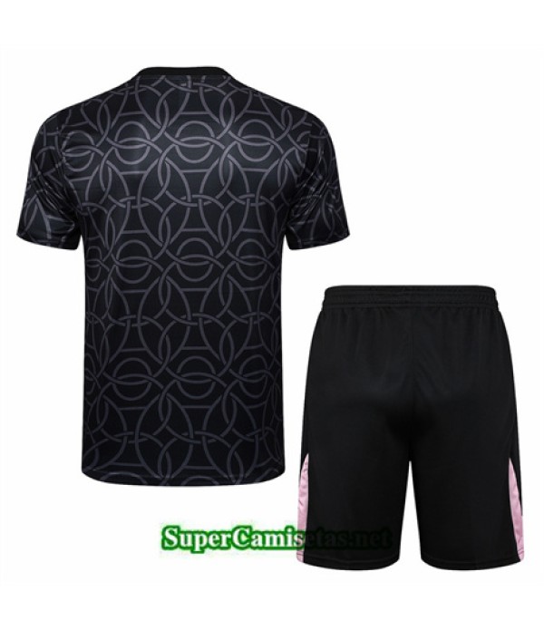 Tailandia Camiseta Kit De Entrenamiento Paris Saint Germain Negro 2024 2025