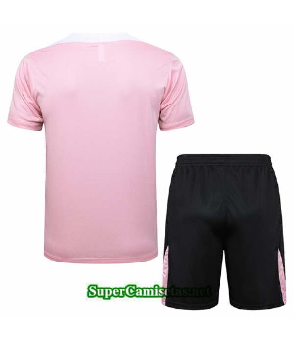 Tailandia Camiseta Kit De Entrenamiento Paris Saint Germain Rosa 2024 2025