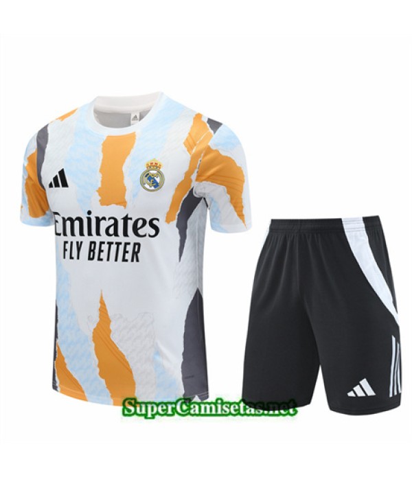 Tailandia Camiseta Kit De Entrenamiento Real Madri...