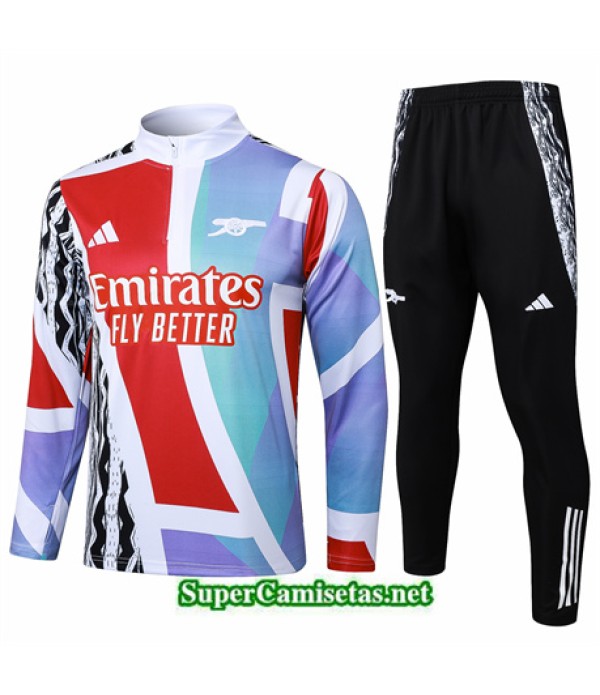 Tailandia Chándal Arsenal Niño Blanco 2024 2025