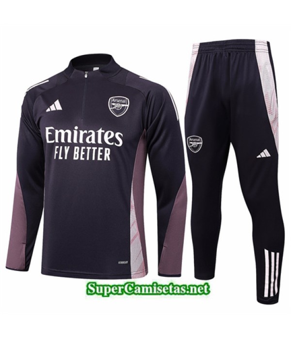 Tailandia Chándal Arsenal Gris Oscuro 2024 2025