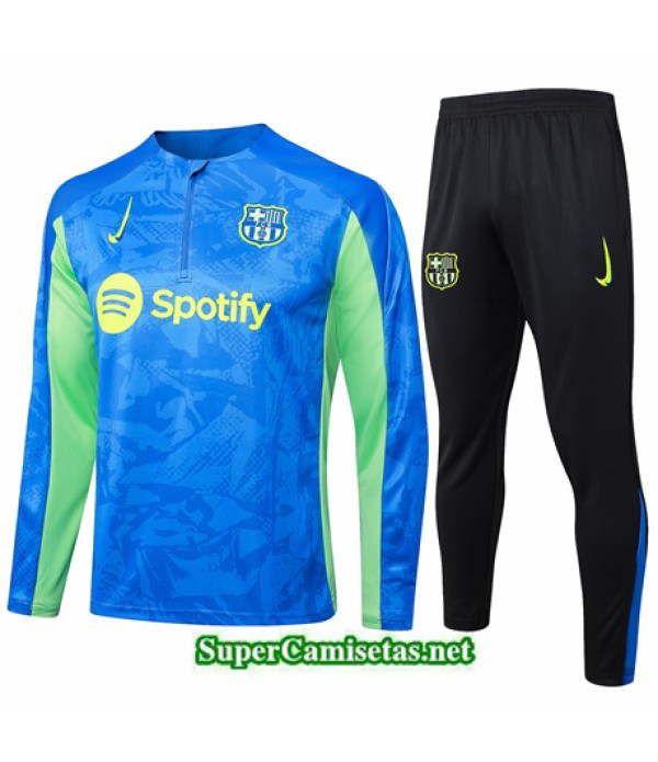 Tailandia Chándal Barcelona Azul 2024 2025