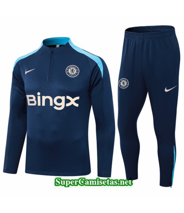 Tailandia Chándal Chelsea Azul Real 2024 2025
