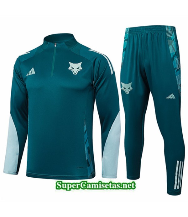 Tailandia Chándal Cruzeiro Verde 2024 2025