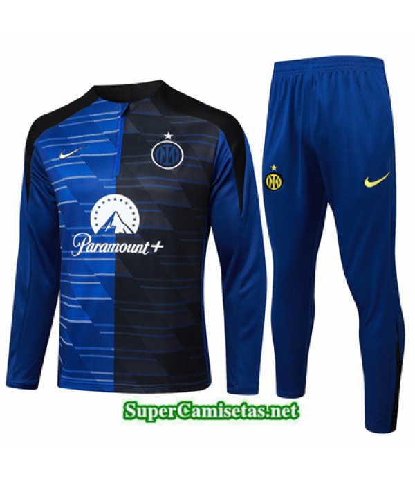 Tailandia Chándal Inter Milan Azul 2024 2025