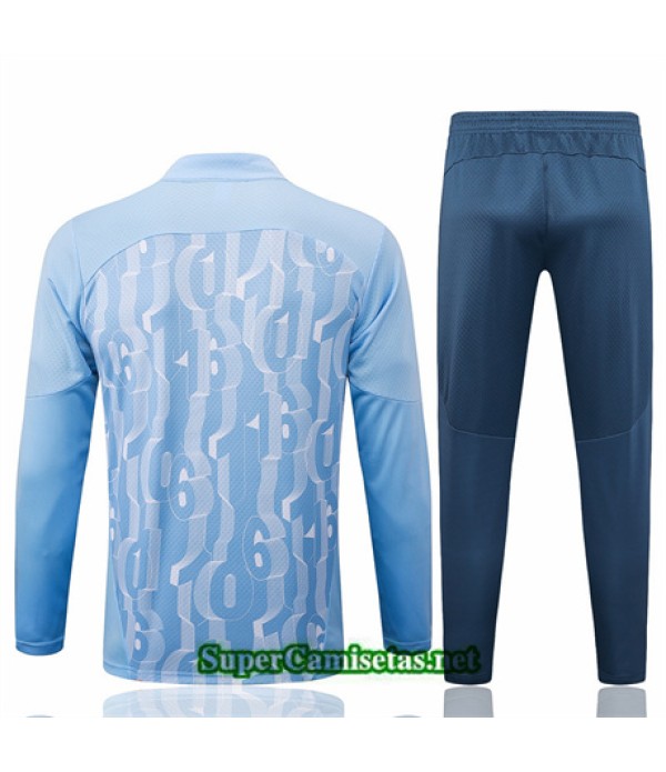 Tailandia Chándal Manchester City Azul 2024 2025