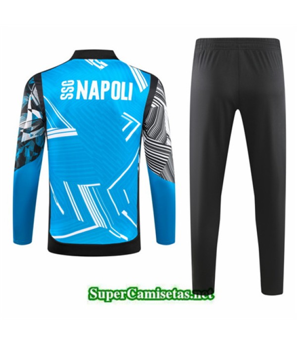 Tailandia Chándal Napoli Niño Azul 2024 2025
