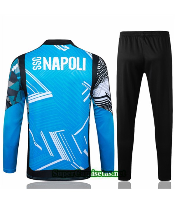 Tailandia Chándal Napoli Niño Azul 2024 2025
