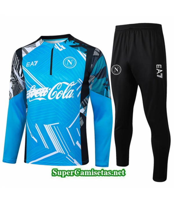 Tailandia Chándal Napoli Azul 2024 2025