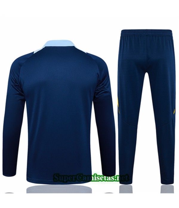 Tailandia Chándal Real Madrid Azul 2024 2025