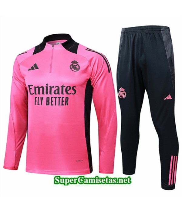Tailandia Chándal Real Madrid Rosa 2024 2025
