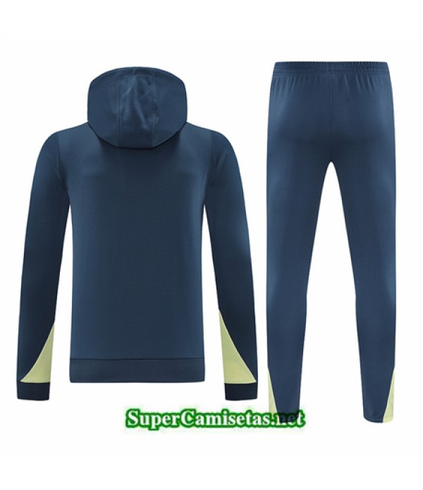 Tailandia Chándal Sudadera Con Capucha America Azul 2025 2026
