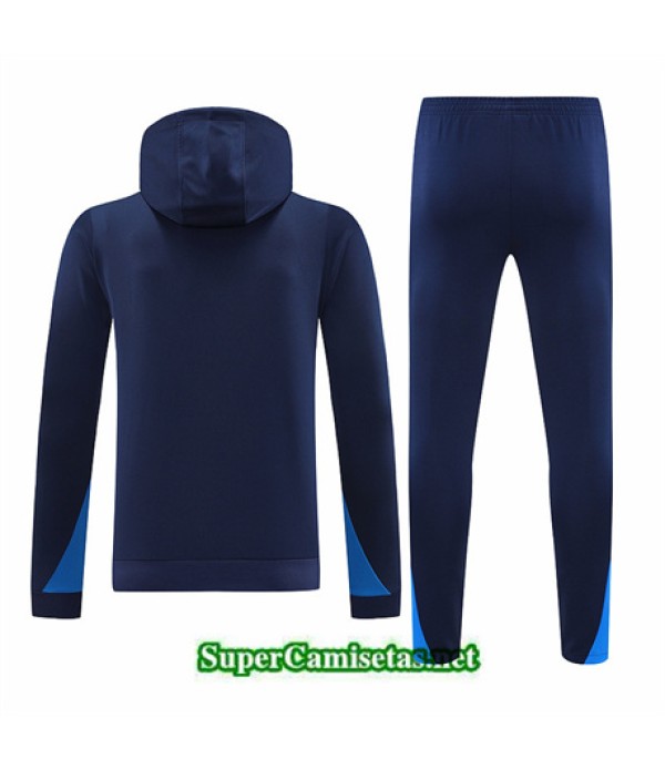 Tailandia Chándal Sudadera Con Capucha Chelsea Azul Real 2024 2025