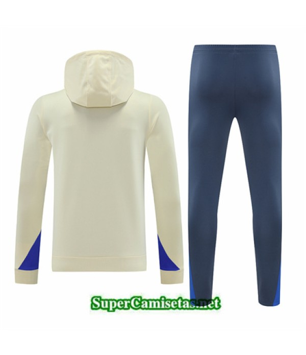 Tailandia Chándal Sudadera Con Capucha Inter Milan Abricot 2024 2025
