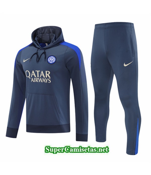 Tailandia Chándal Sudadera Con Capucha Inter Mila...