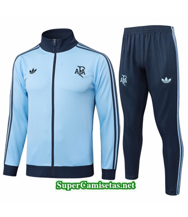 Tailandia Chaqueta Chándal Argentina Niño Azul 2024 2025