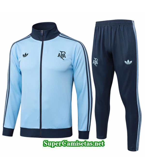 Tailandia Chaqueta Chándal Argentina Azul 2024 2025
