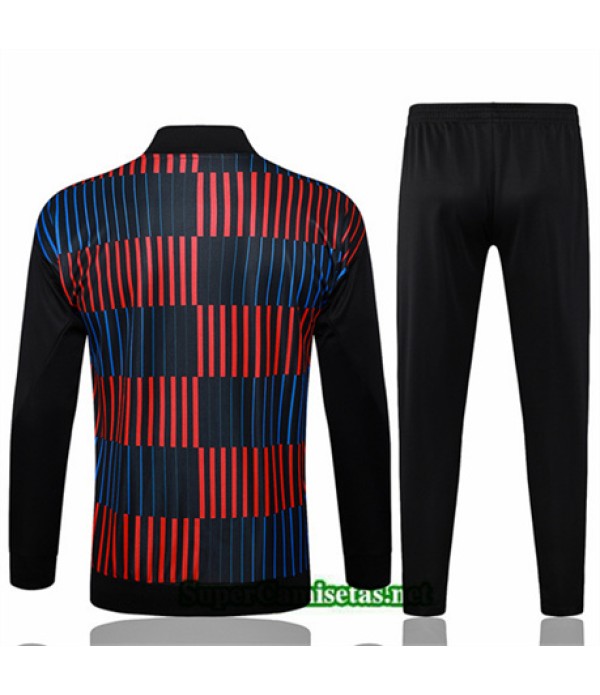 Tailandia Chaqueta Chándal Barcelona Negro 2024 2025