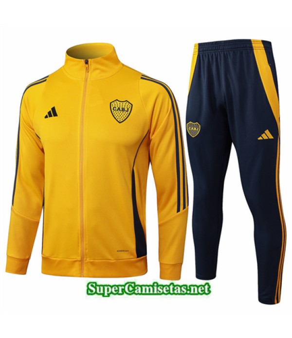 Tailandia Chaqueta Chándal Boca Juniors Amarillo 2024 2025