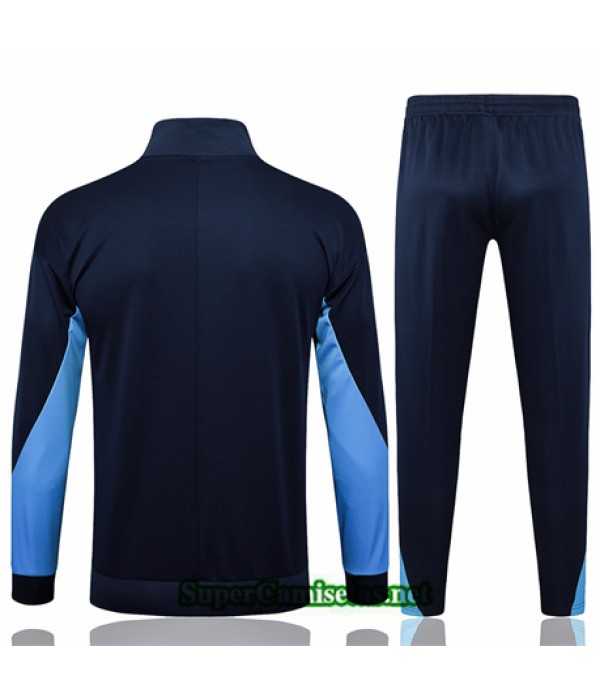 Tailandia Chaqueta Chándal Chelsea Azul Marino 2024 2025