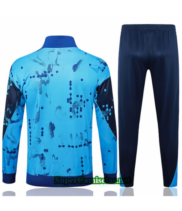 Tailandia Chaqueta Chándal Chelsea Azul 2024 2025