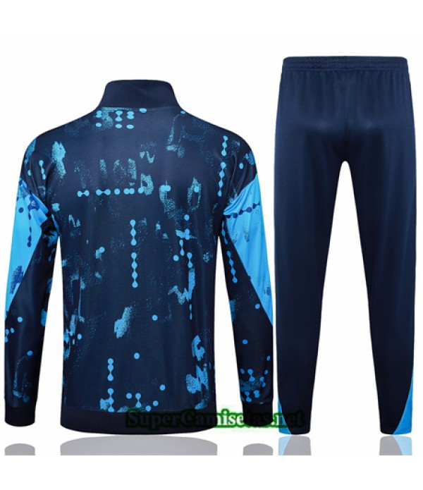 Tailandia Chaqueta Chándal Chelsea Azul Real 2024 2025