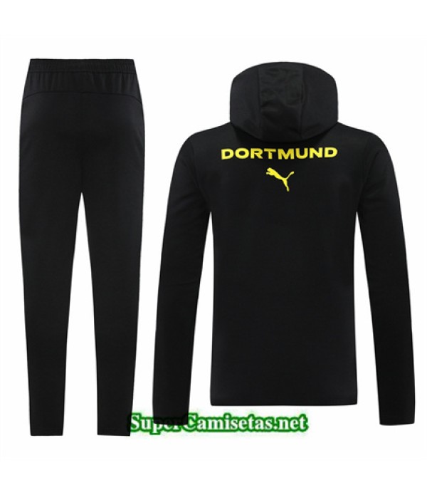 Tailandia Chaqueta Chándal Dortmund Sombrero Negro 2024 2025