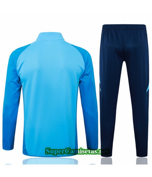 Tailandia Chaqueta Chándal Flamengo Azul 2024 2025